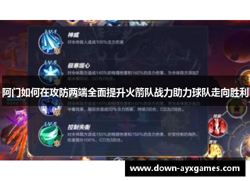 阿门如何在攻防两端全面提升火箭队战力助力球队走向胜利