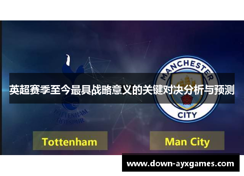英超赛季至今最具战略意义的关键对决分析与预测